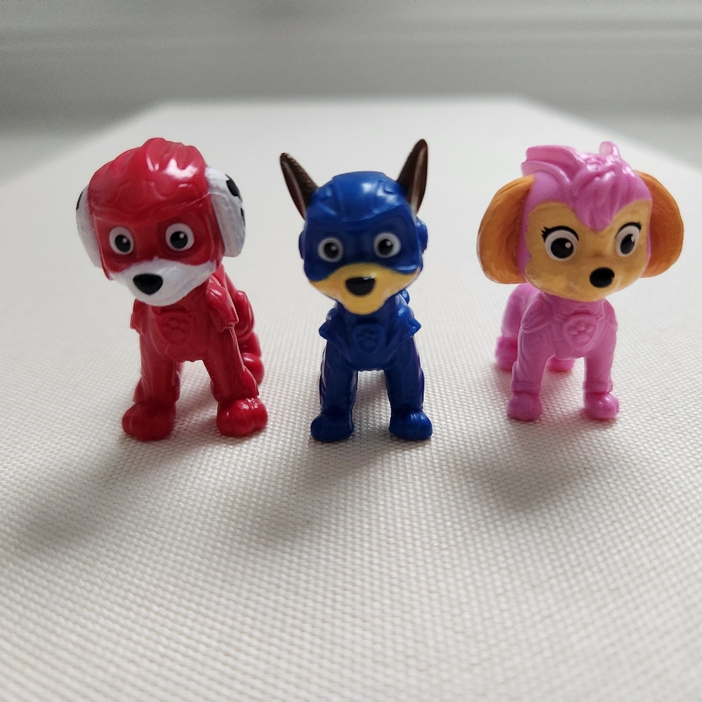 Spin Master Paw Patrol The Movie 2 Small Set of 3 Figures Skye Chase Marshall